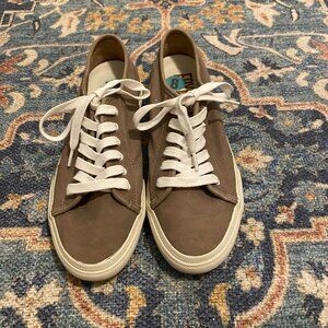 Frye leather sneakers, worn twice gently.